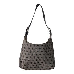 Vintage Black Dooney & Burke Signature Monogram Purse J371416 Vintage Dooney Bag